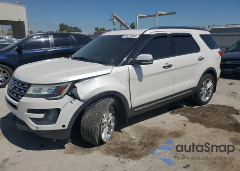 2016 Ford Explorer Limited from USA, damaged, VIN 1FM5K7F81GGA32765